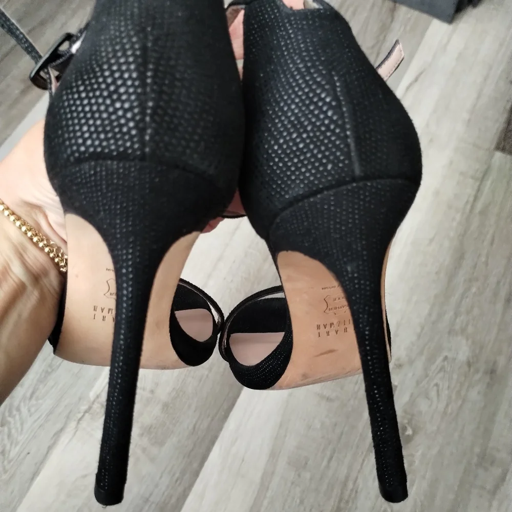 Stuart Weitzman Black Heels - Picture 4 of 11